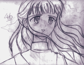 さすがに下書き10分じゃ歪みがでかいな…